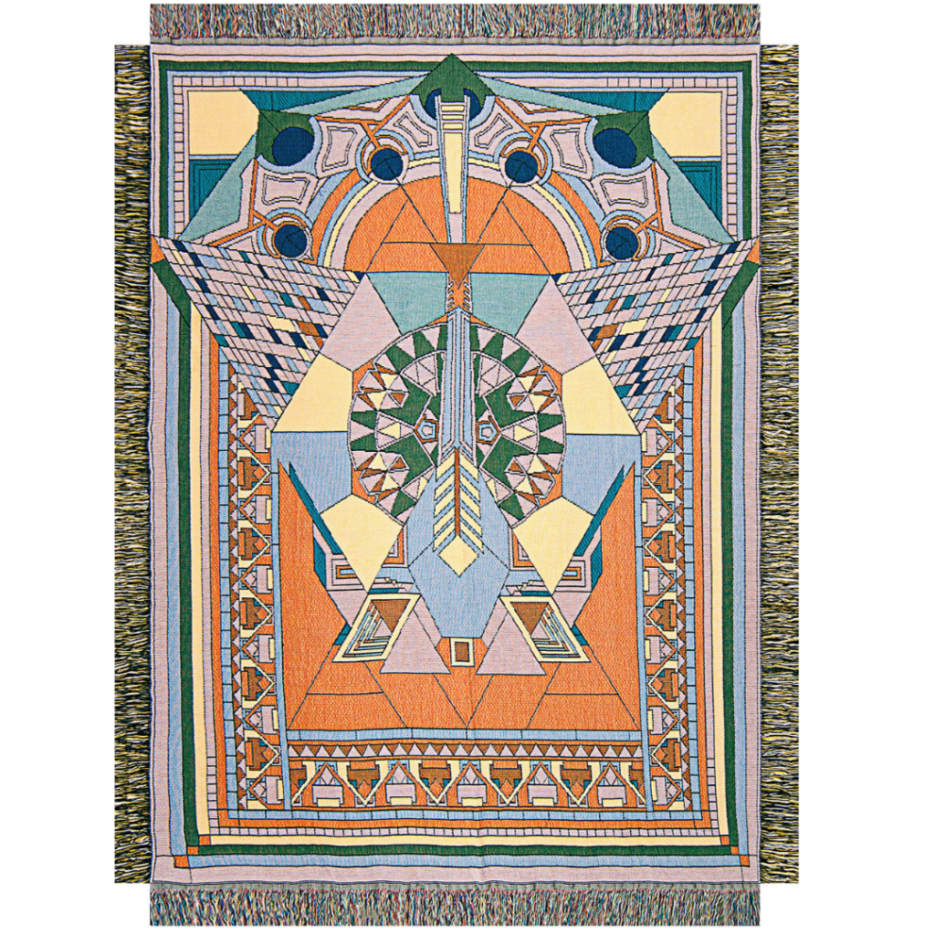 Throw Blanket – FLW Imperial Peacock – Stickley Museum