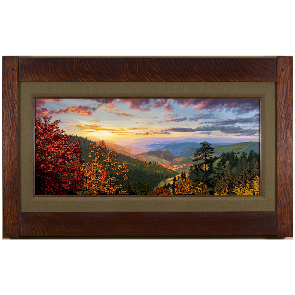 Keith Rust Giclée Print – Smoky Mountain Autumn – Stickley Museum