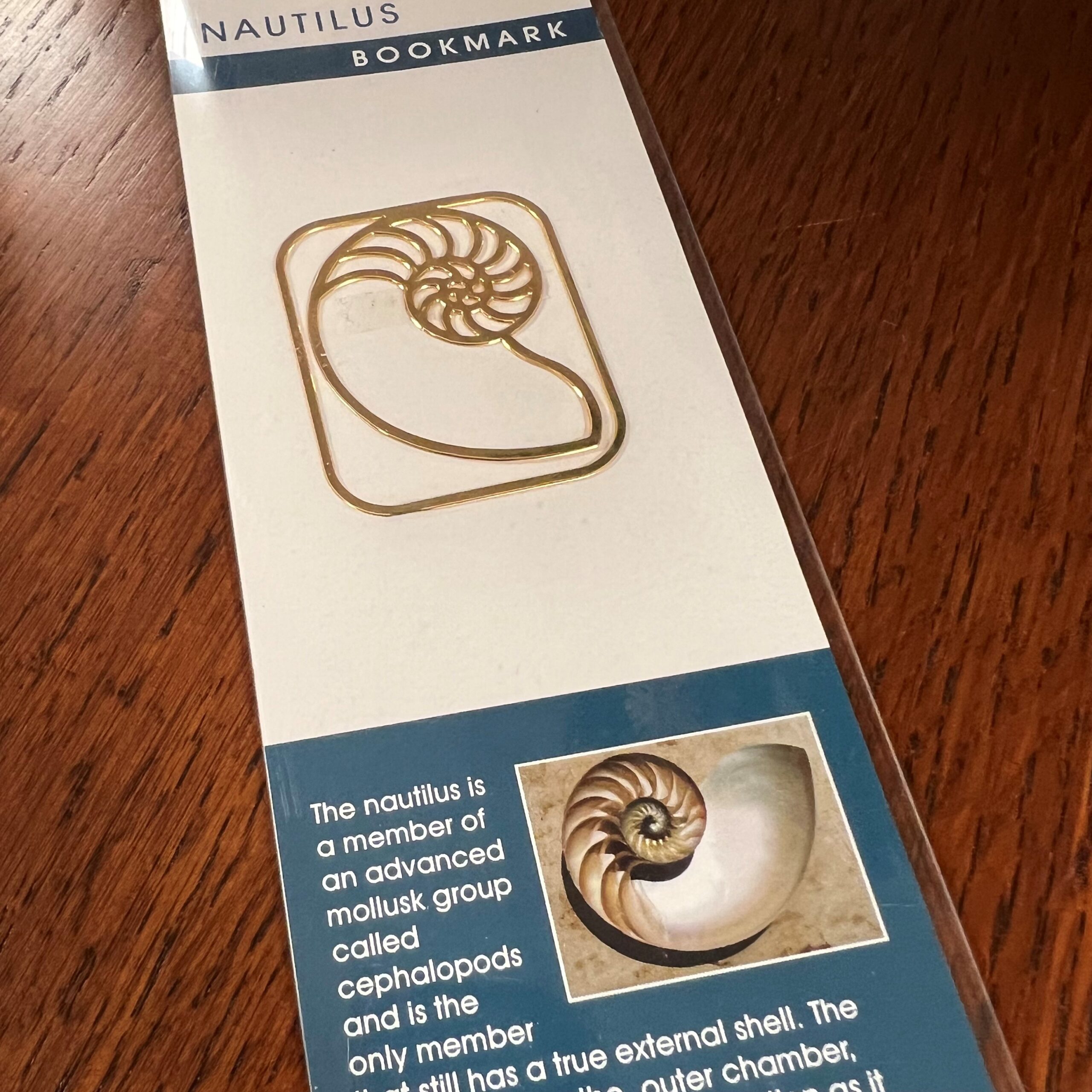 Nautilus Bookmark Stickley Museum